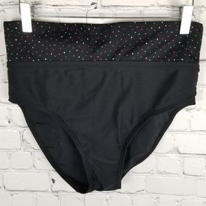 LIZ SPORT | polka-dot swim bottoms